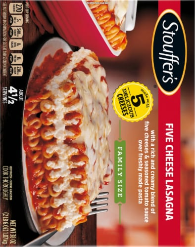 Stouffer's® Cheese Lovers Family Size Lasagna Perspective: back