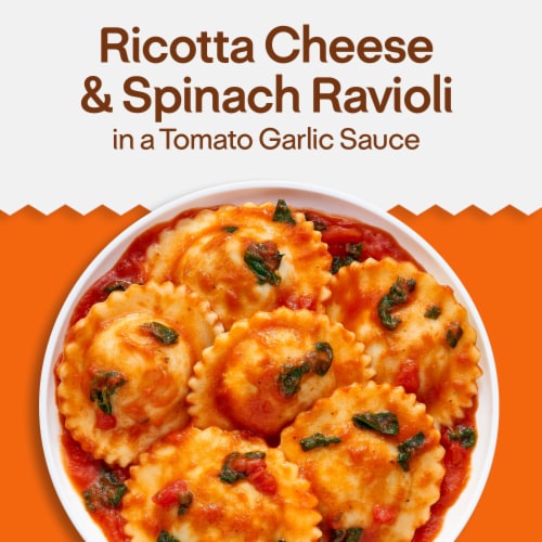Lean Cuisine® Features Ricotta Cheese & Spinach Ravioli Frozen Meal Perspective: back