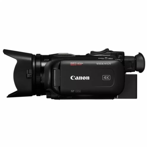 Canon HFG70 VIXIA HF G70 Video Camera Perspective: back