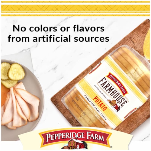 Pepperidge Farm Farmhouse Potato Bread, 22 Oz Loaf Perspective: back