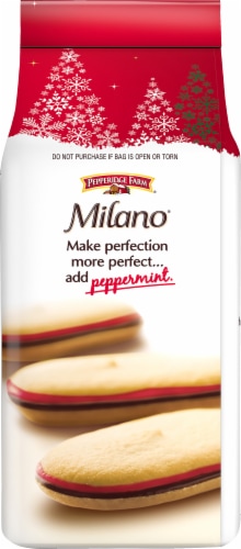 Pepperidge Farm® Milano® Candy Cane Cookies Perspective: back