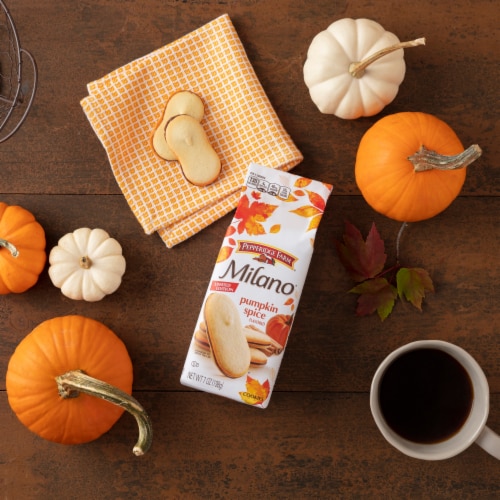 Pepperidge Farm Milano Cookies Pumpkin Spice Perspective: back