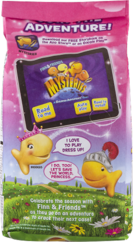 Goldfish Princess Cheddar Baked Snack Crackers Perspective: back