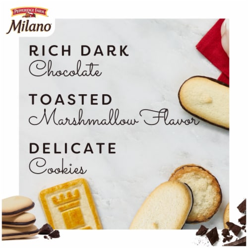 Pepperidge Farm® Milano® Toasted Marshmallow Cookies Perspective: back