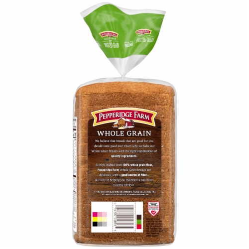 Pepperidge Farm Soft Sprouted Whole Grain Bread Perspective: back