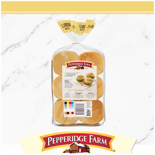 Pepperidge Farm® Butter Slider Buns Perspective: back