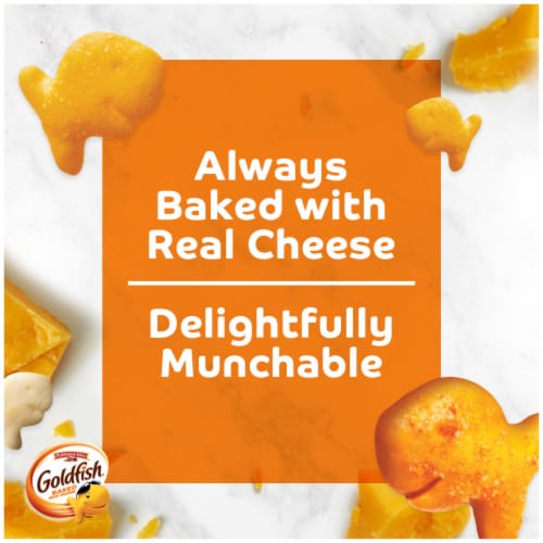 Goldfish® Say Cheese Crackers Variety Pack Perspective: back