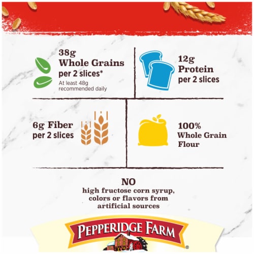 Pepperidge Farm® Whole Grain Multi-Seed Bread Perspective: back