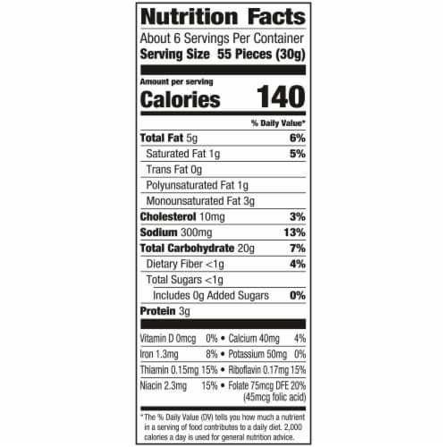 Goldfish® Frank's RedHot® Crackers Perspective: back