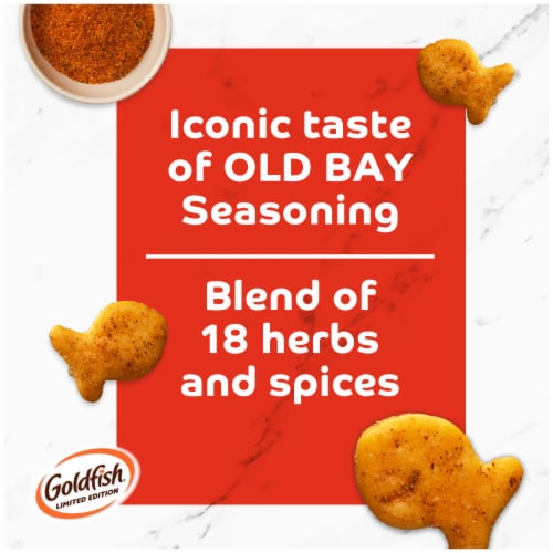 Goldfish® Limited Edition Old Bay® Seasoned Snack Crackers Perspective: back