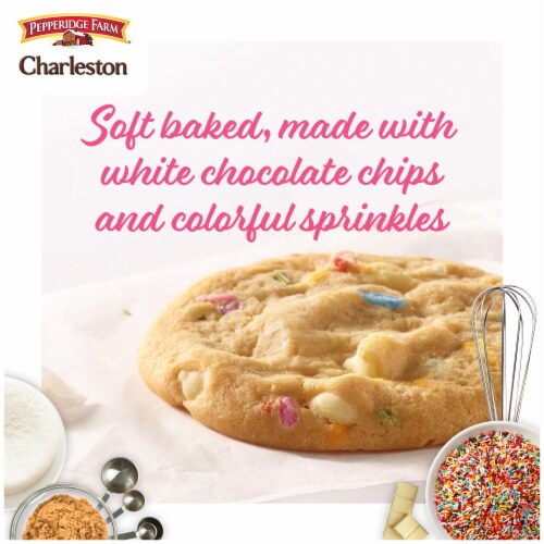 Pepperidge Farm® Charleston Soft Baked Birthday Cake Cookies Perspective: back