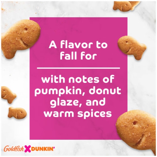 Goldfish® Dunkin'™ Pumpkin Spice Graham Cracker, 6.6 oz Ralphs