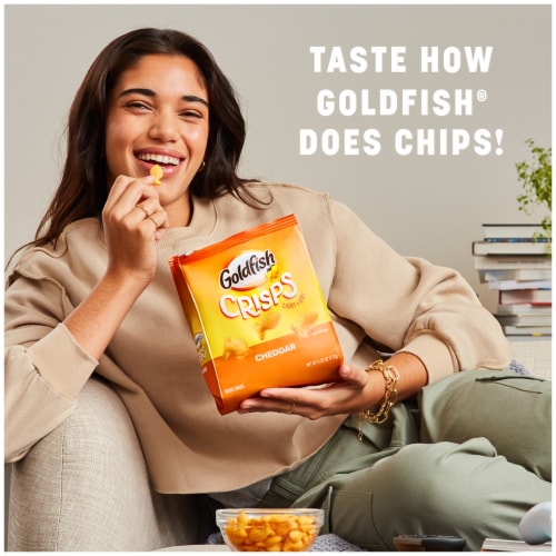 Goldfish® Crisps Cheddar Cheese Baked Chip Crackers