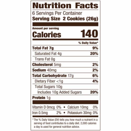 Pepperidge Farm Milano London Fog Earl Grey Flavored Tea Cookies Perspective: back