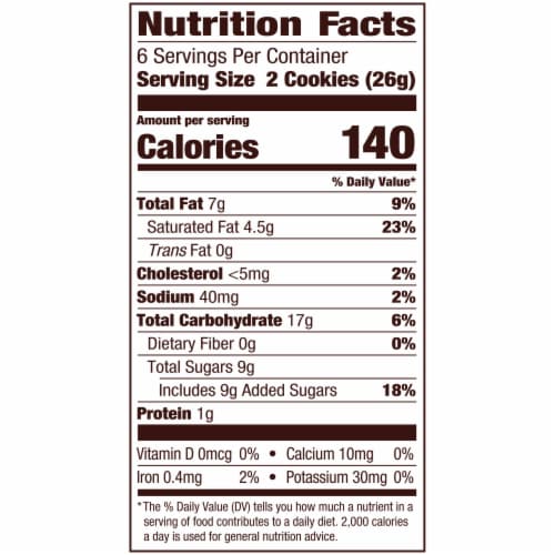 Pepperidge Farm® Milano Chai Latte White Chocolate Sandwich Cookies Perspective: back