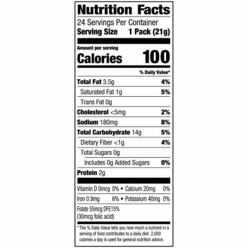 Goldfish Flavor Blasted Xtra Cheddar Cheese Crackers Perspective: back