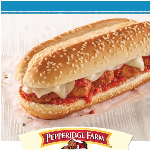 Pepperidge Farm Bakery Classics Soft White with Sesame Seeds Hoagie Rolls Perspective: back