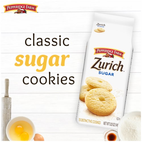 Pepperidge Farm® Sweet & Simple Zurich® Sugar Cookies Perspective: back