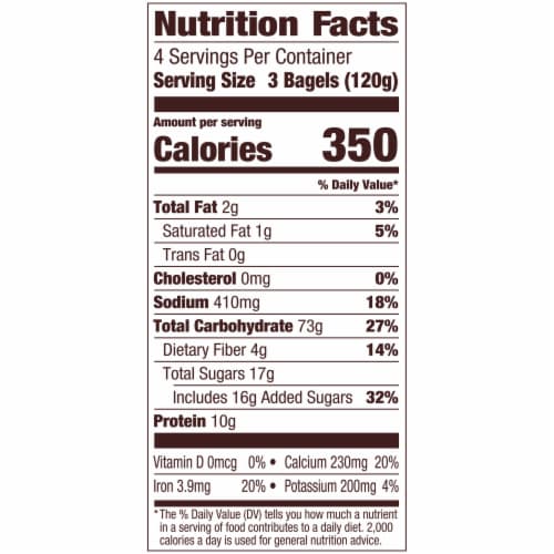 Pepperidge Farm Mini Brown Sugar Cinnamon Bagels 12-Pack