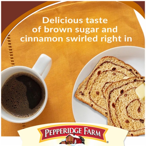 Pepperidge Farm® Brown Sugar Cinnamon Swirl Breakfast Bread Perspective: back