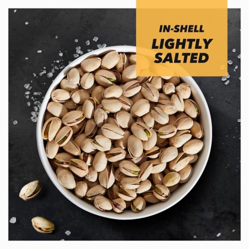 Wonderful Pistachios, In Shell Roasted & Lightly Salted Pistachios, 16 Ounce Bag Perspective: back