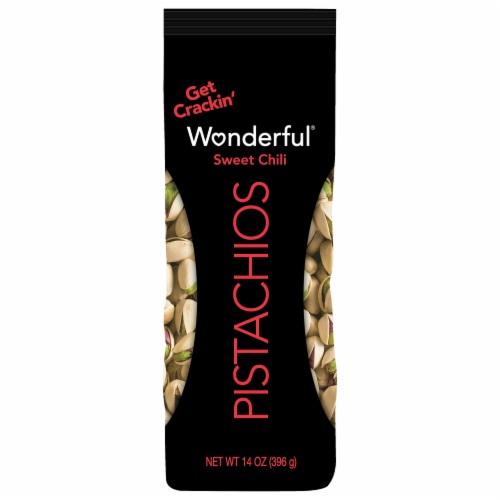 Wonderful Pistachios Sweet Chili Flavored Pistachios Perspective: back