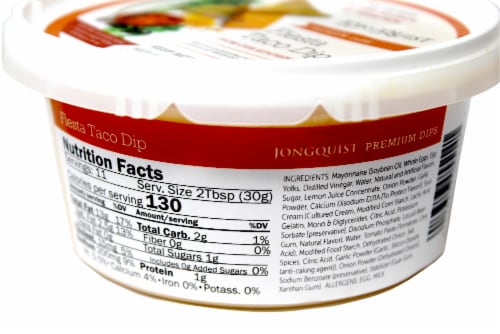 Jongquist Family Kitchen Fiesta Taco Dip Perspective: back