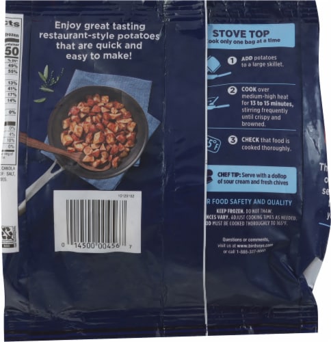 Birds Eye® Skillets Seasoned Red Potatoes Perspective: back