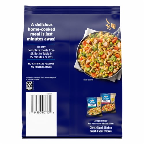 Birds Eye Voila! Three Cheese Chicken Frozen Meal Perspective: back