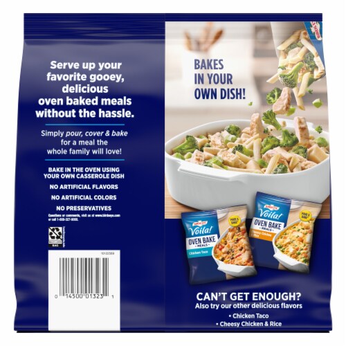 Birds Eye Voila! Creamy Parmesan Chicken Frozen Pasta Perspective: back