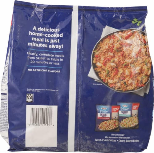 Birds Eye® Voila!® Fajita Chicken Family Size Frozen Meal Perspective: back