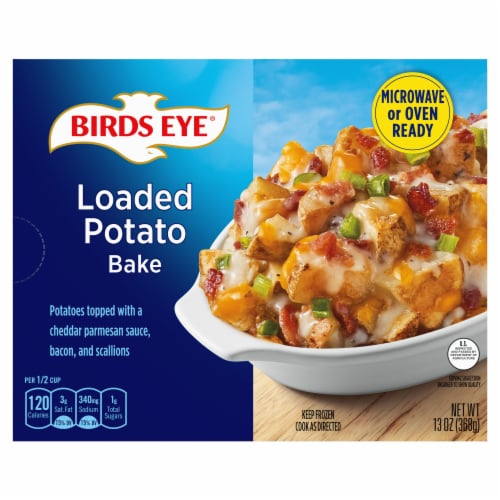 Birds Eye Loaded Potato Bake Frozen Side Dish Perspective: back