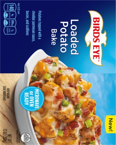 Birds Eye Loaded Potato Bake Frozen Vegetable Perspective: back