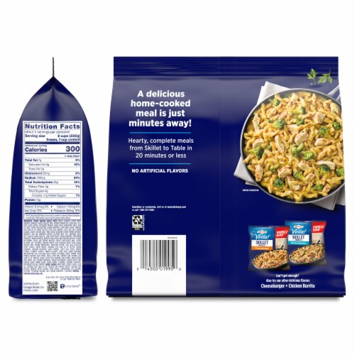 Birds Eye® Family Size Chicken Bacon Ranch Mac and Cheese Skillet Frozen Meal Perspective: back