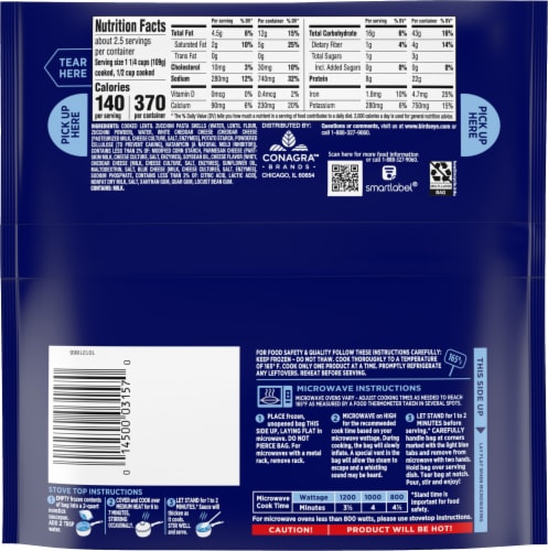 Birds Eye® Steamfresh Veggie Made Frozen Shell White Cheddar Mac and