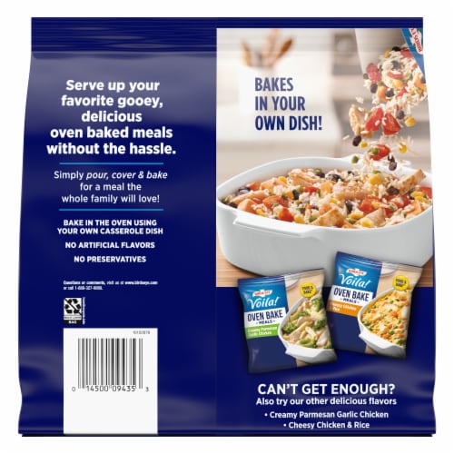 Birds Eye® Voila! Chicken Taco Oven Baked Meals Perspective: back