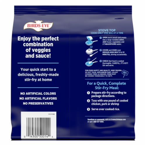 Birds Eye Stir-Fry Veggies & Sauce Sweet & Sour Frozen Meal, 15 OZ - Kroger