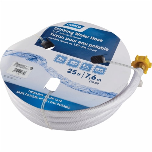 Camco Drinking RV Water Hose Perspective: back