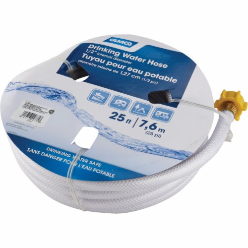 Camco Drinking RV Water Hose Perspective: back