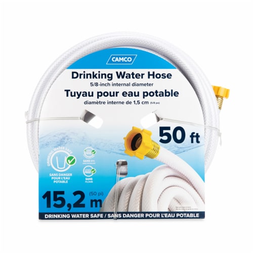 Camco TastePure Drinking Water Hose Perspective: back