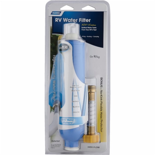 Camco TastePURE™ RV/Marine Water Filter Perspective: back