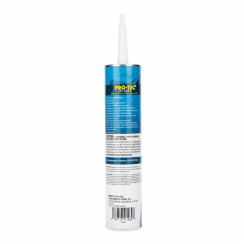 Camco RV Roof Self-Leveling Sealant - White Perspective: back