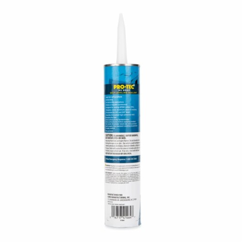Camco RV Roof Self-Leveling Sealant - White Perspective: back