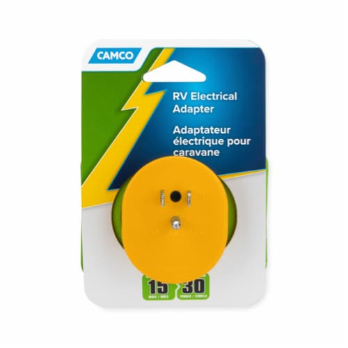 Camco RV Electrical Adapter Perspective: back