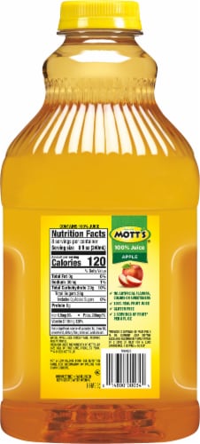 Mott's® 100% Original Apple Juice Perspective: back