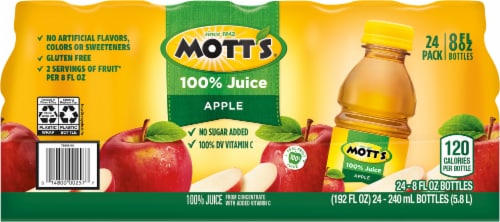 Mott's® 100% Original Apple Juice, 6 bottles / 8 fl oz - Kroger