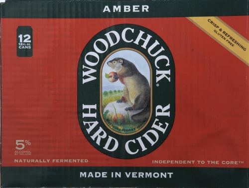 Woodchuck Amber Hard Cider Perspective: back