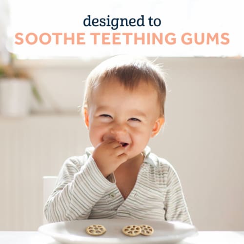 Gerber Teethers Banana Peach Teething Wafers 1.7 oz Food 4 Less