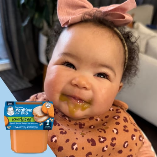 Gerber® 2nd Foods® Sweet Potato Turkey with Whole Grains Dinner Baby