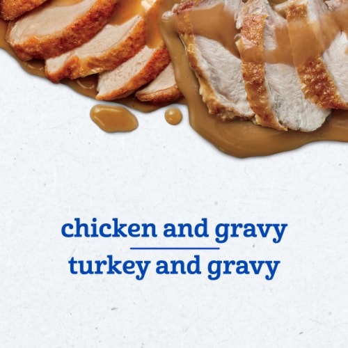 Gerber 2nd Foods Puree Favorites Chicken and Turkey Baby Food Variety Pack Jars Perspective: back